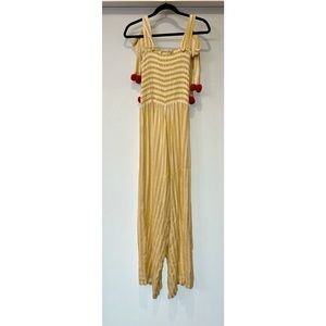 Sundress Pom Pom Summer Jumpsuit